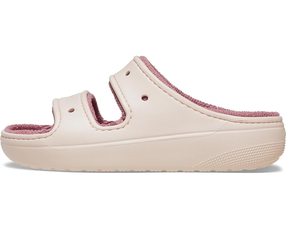 Сандалии Crocs Classic Cozzzy Towel Sandal, цвет Quartz — фото 4