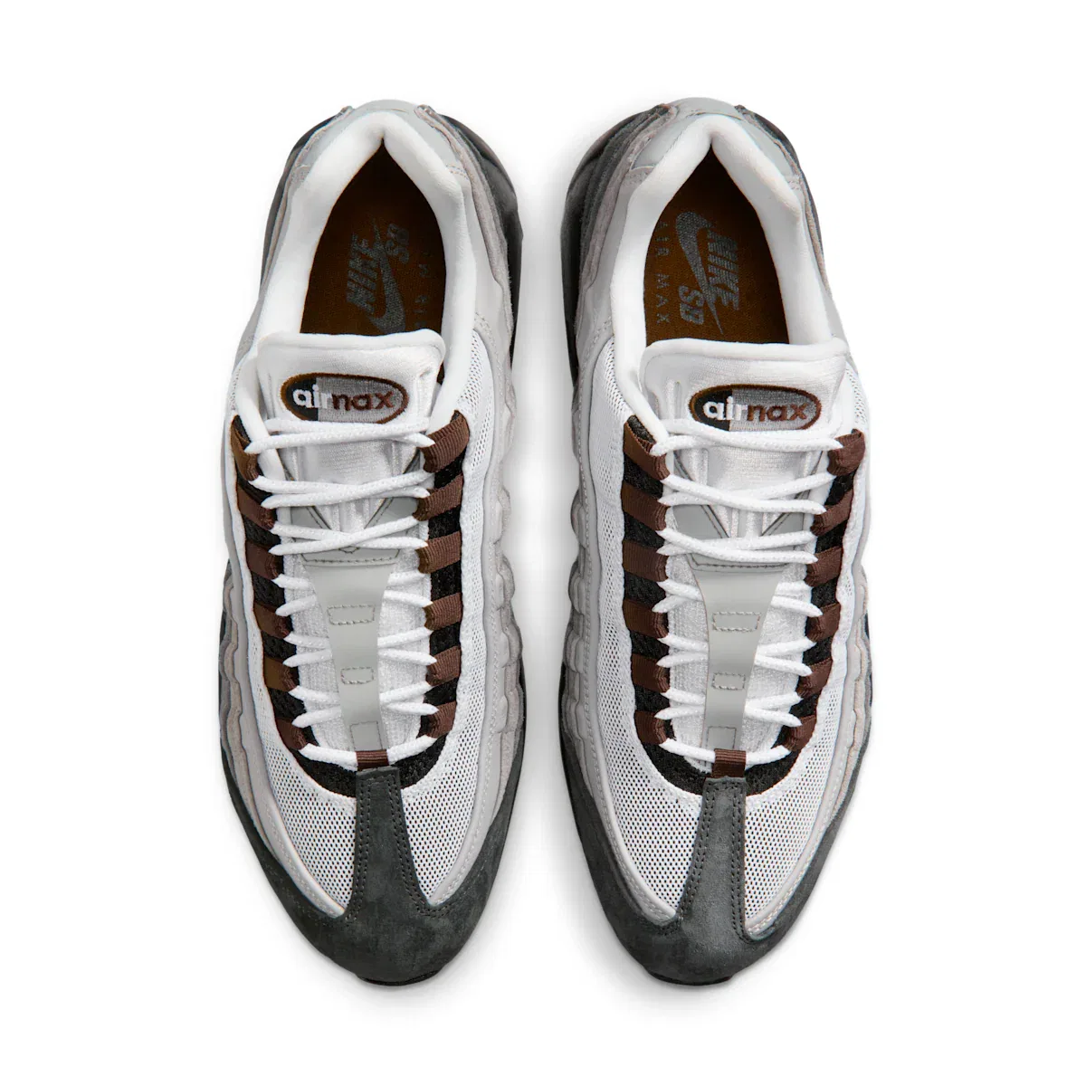 Мужские скейтбордистские кроссовки SB Air Max 95 Nike, черный — фото 4