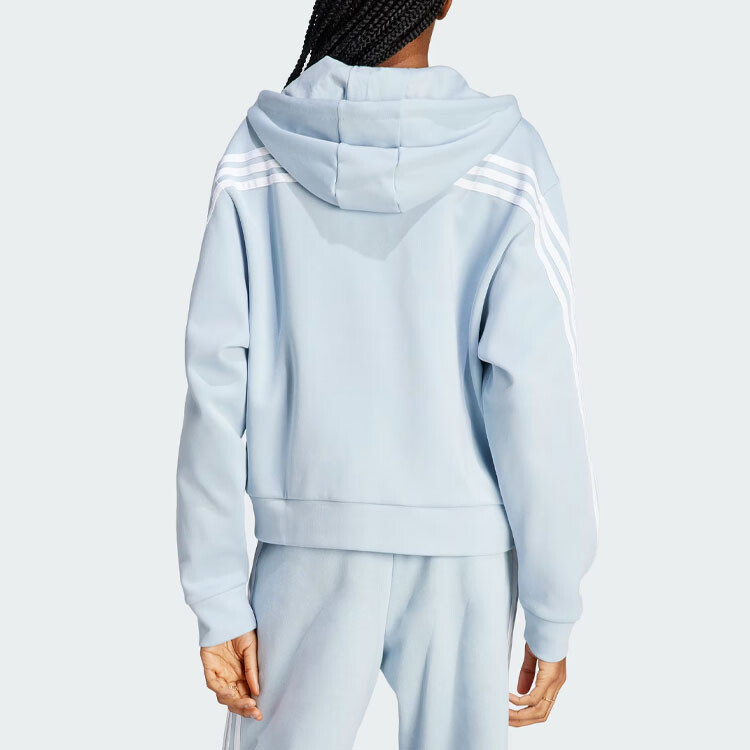 Куртка женская светло-голубая Adidas — фото 3
