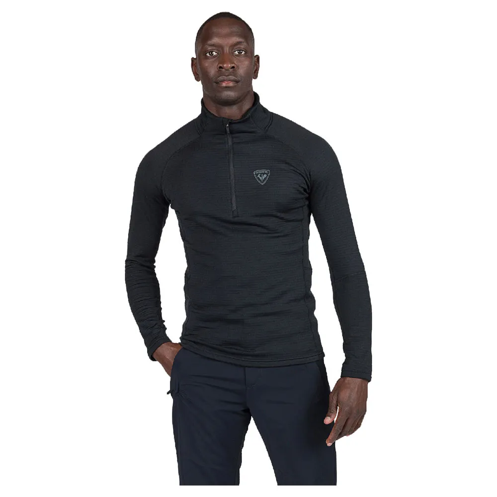 

Флис Rossignol Blackside half zip, черный