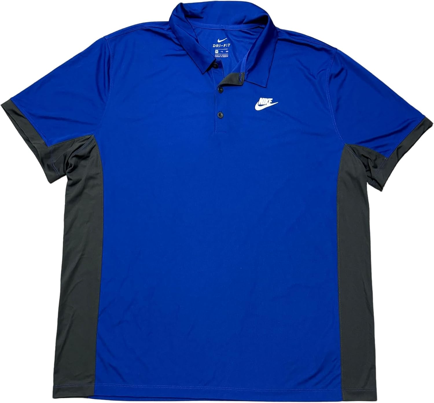 

Мужская футболка-поло для гольфа Nike Dri-Fit, Rush Blue, Синий, Мужская футболка-поло для гольфа Nike Dri-Fit, Rush Blue