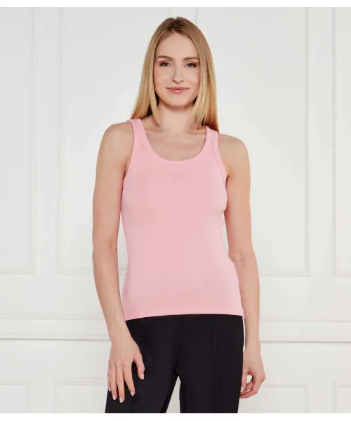 

Топ датамиа Slim fit Hugo, розовый