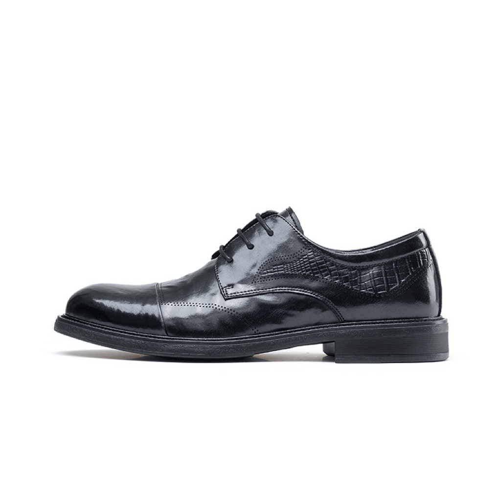 

JOSINY Туфли Commute British Style, низкие, мужские, черные