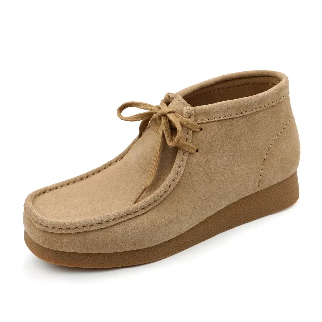Мужские коричневые повседневные ботинки Wallabee Evo от Clarks