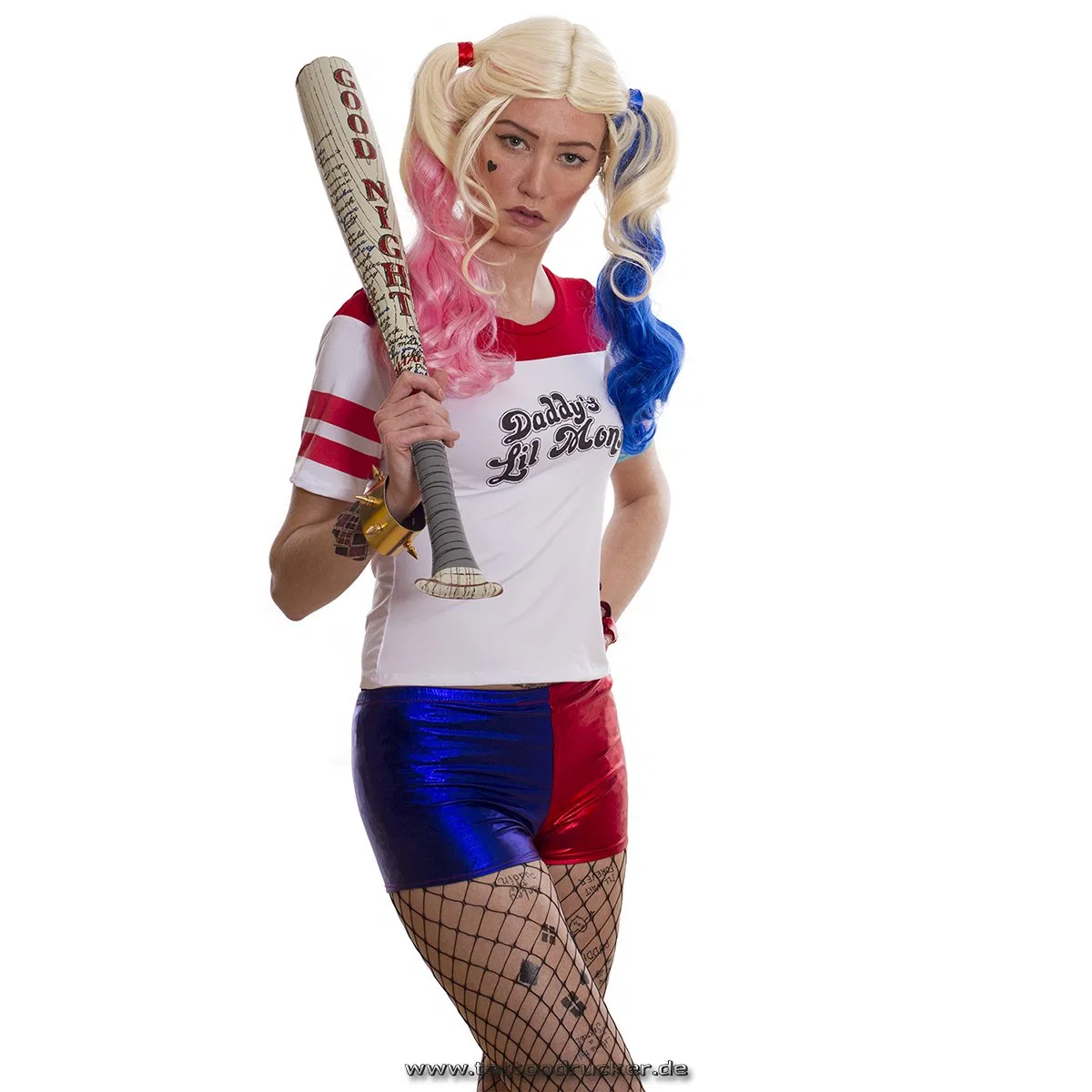 Набор временных татуировок Harley Quinn, 5 листов Tattoodrucker — фото 2