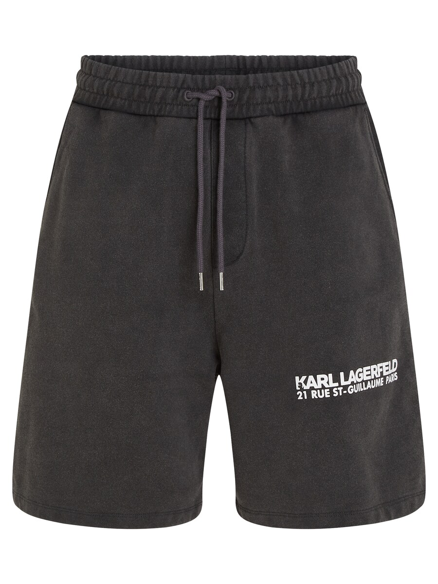 

Шорты Karl Lagerfeld Regular Pants Rue St-Guillaume, черный