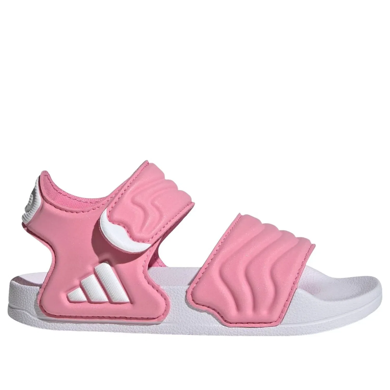 Детские сандалии Adidas Adilette Sandal 2 'Bliss Pink Cloud White Bliss Pink' JS2518, розовый — фото 2