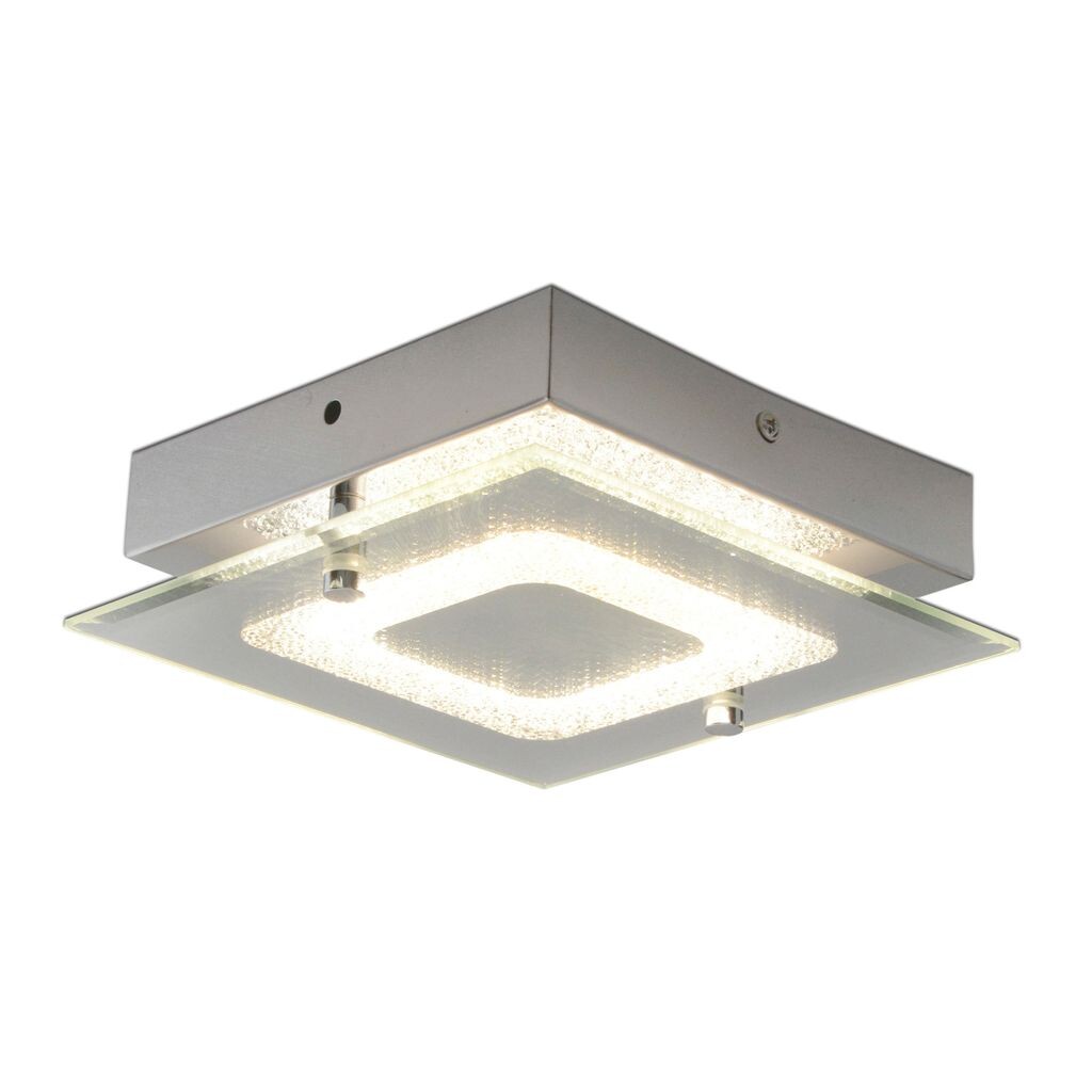 

Näve - Настенный светодиодный светильник, Glida, размеры: s:18см h:5,8см; 1223642, серебро