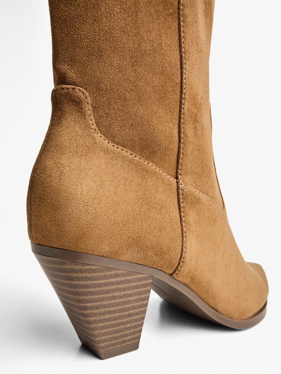 Ботильоны Bershka, Sand — фото 4