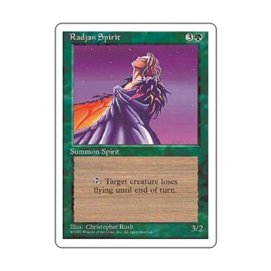 

CCG Раджан Дух (U), MTG - 4th Edition