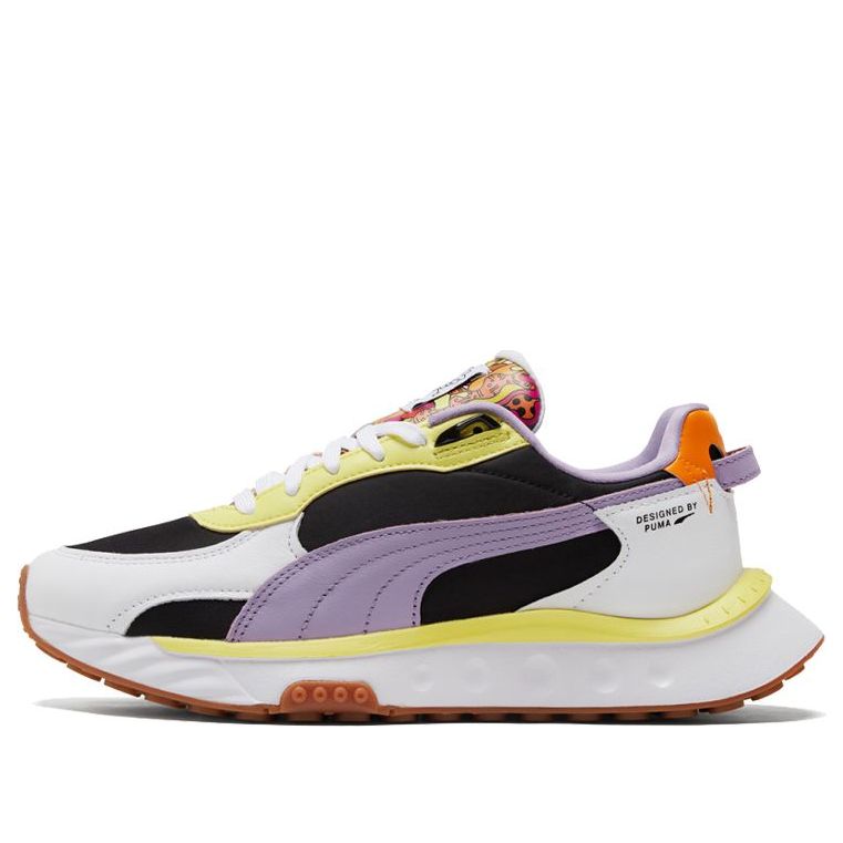 

Носки PUMA Romero Britto x Wild Rider 'White Limelight Gum', белый