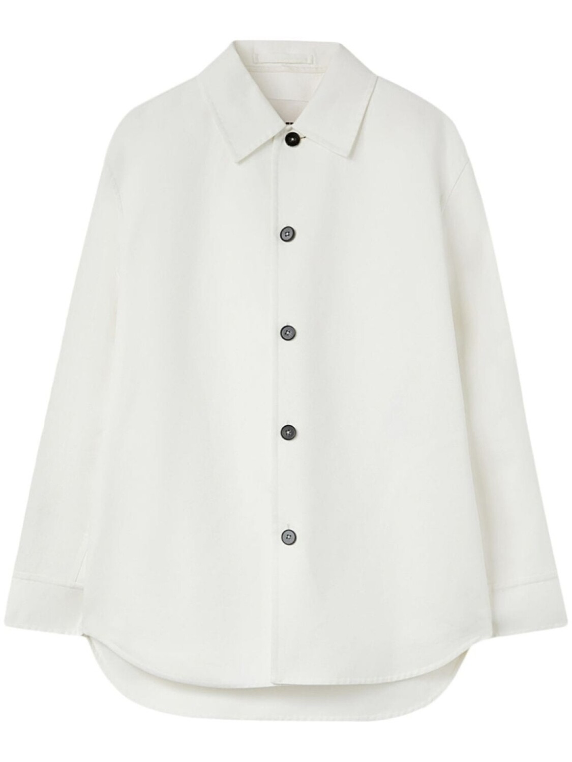 

Jil Sander куртка-рубашка с длинными рукавами, белый