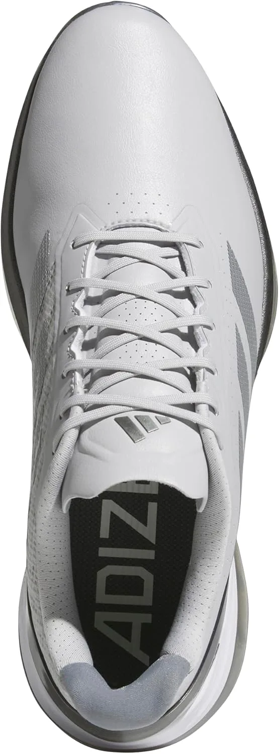 Мужские гольф-кроссовки Adidas Adizero ZG без шипов, серый — фото 3