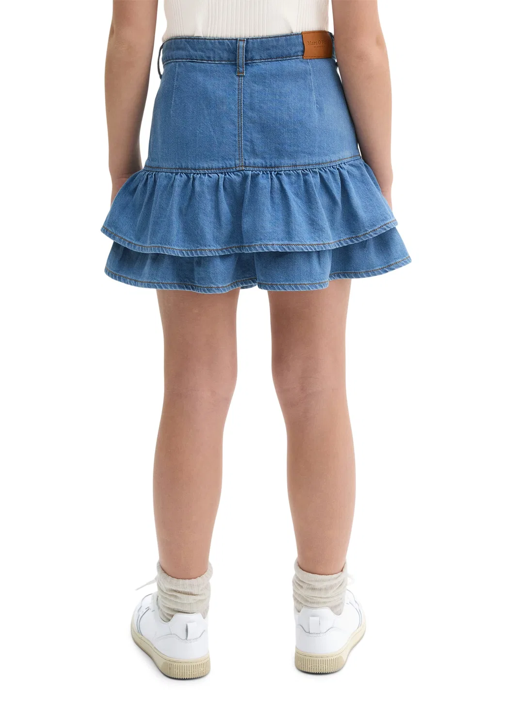 Юбка джинсовая из органического хлопка Marc O'Polo, mid blue denim — фото 4