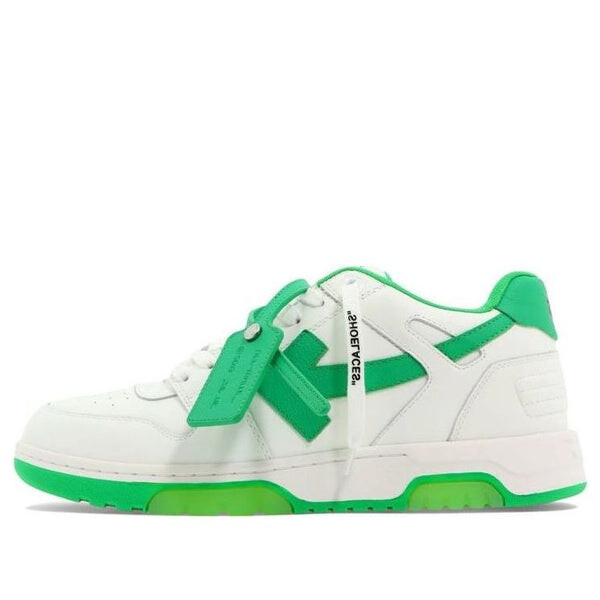 

Кроссовки out of office low-top sneaker 'green white' Off-White, зеленый