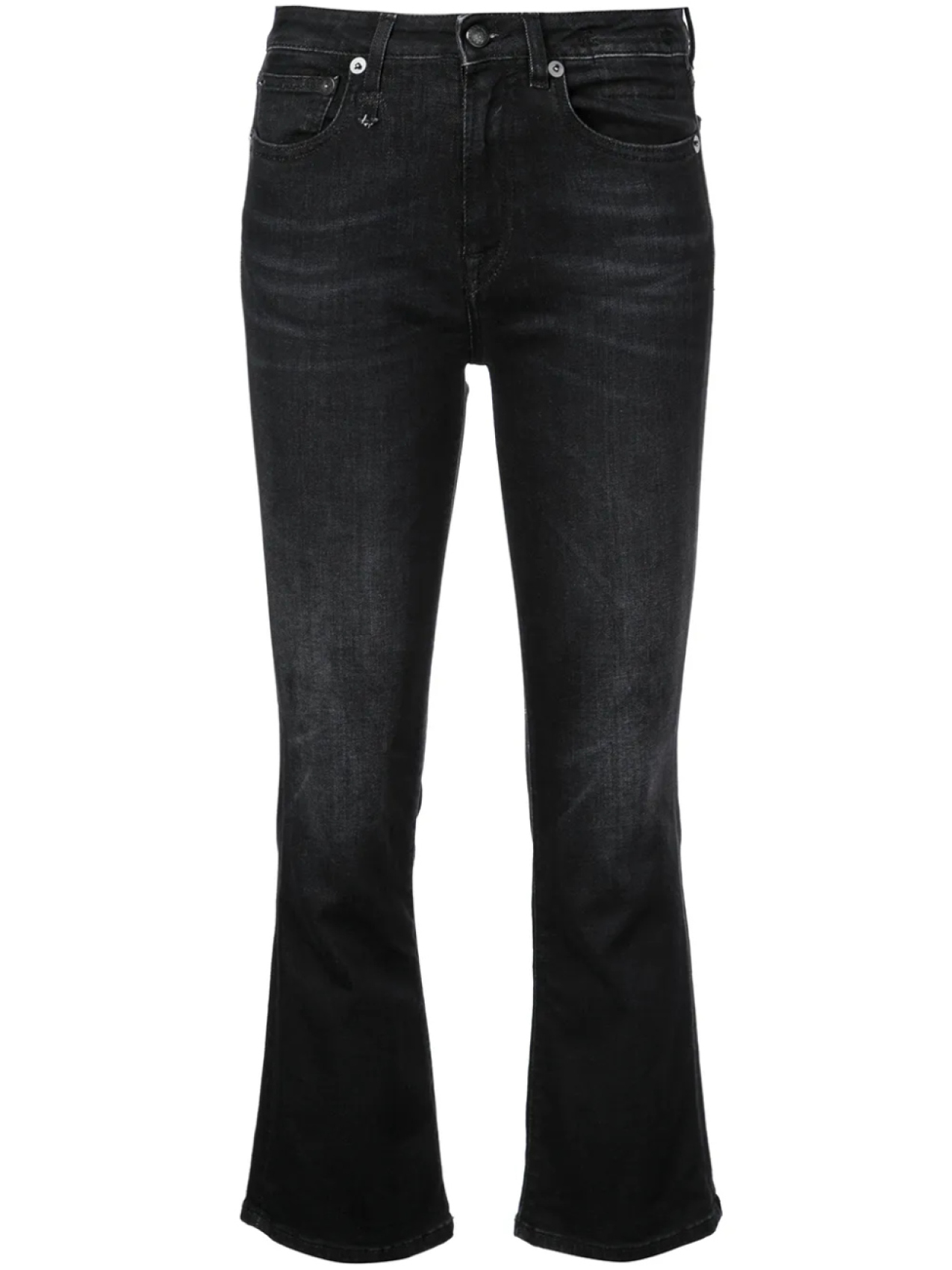 

Классические джинсы Bootcut R13, черный