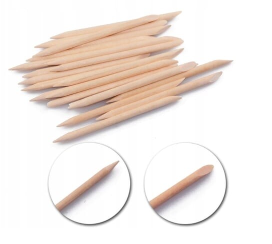 

Клавир, Деревянные палочки для ногтей, 100 шт., Clavier