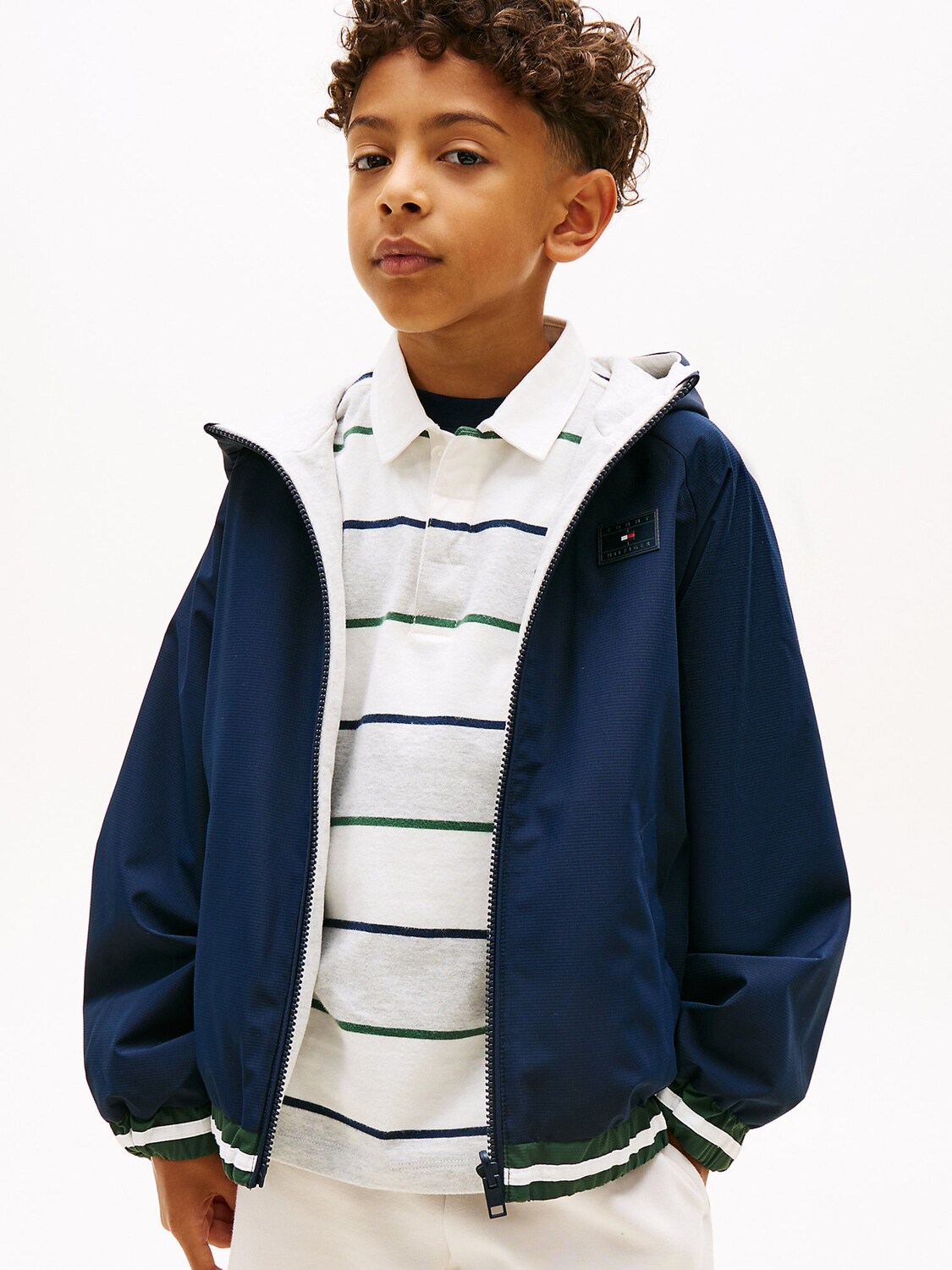 TOMMY HILFIGER Куртка для межсезонья в цвете Marine Blue — фото 3