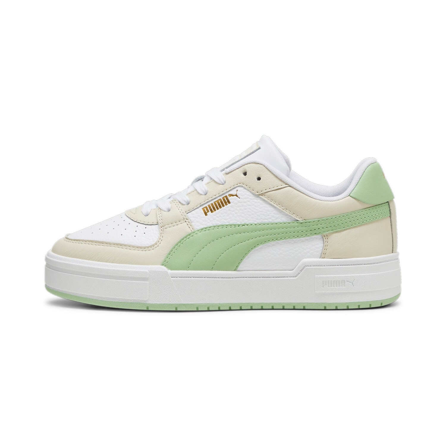 

Мужские кроссовки PUMA CA Pro Classic, цвет White/Alpine Snow/Pure Green