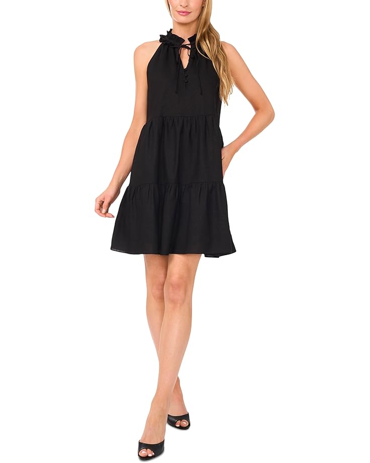 

Платье CeCe Linen Sun Dress With Buttons, цвет Rich Black