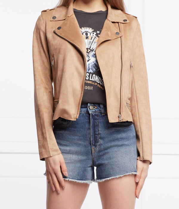

Кожаная куртка Моника Regular Fit Guess Jeans, коричневый