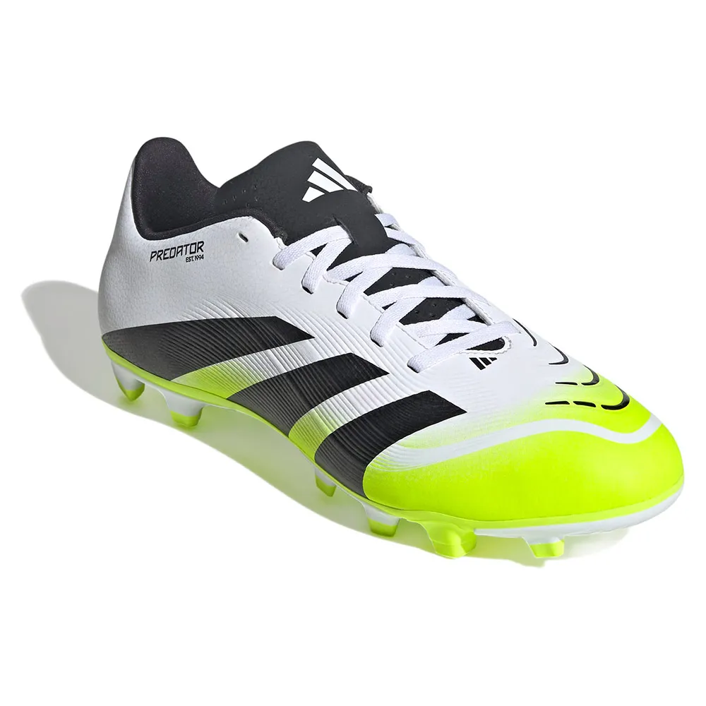 Футбольные бутсы adidas Predator Club FG/MG, белый — фото 4