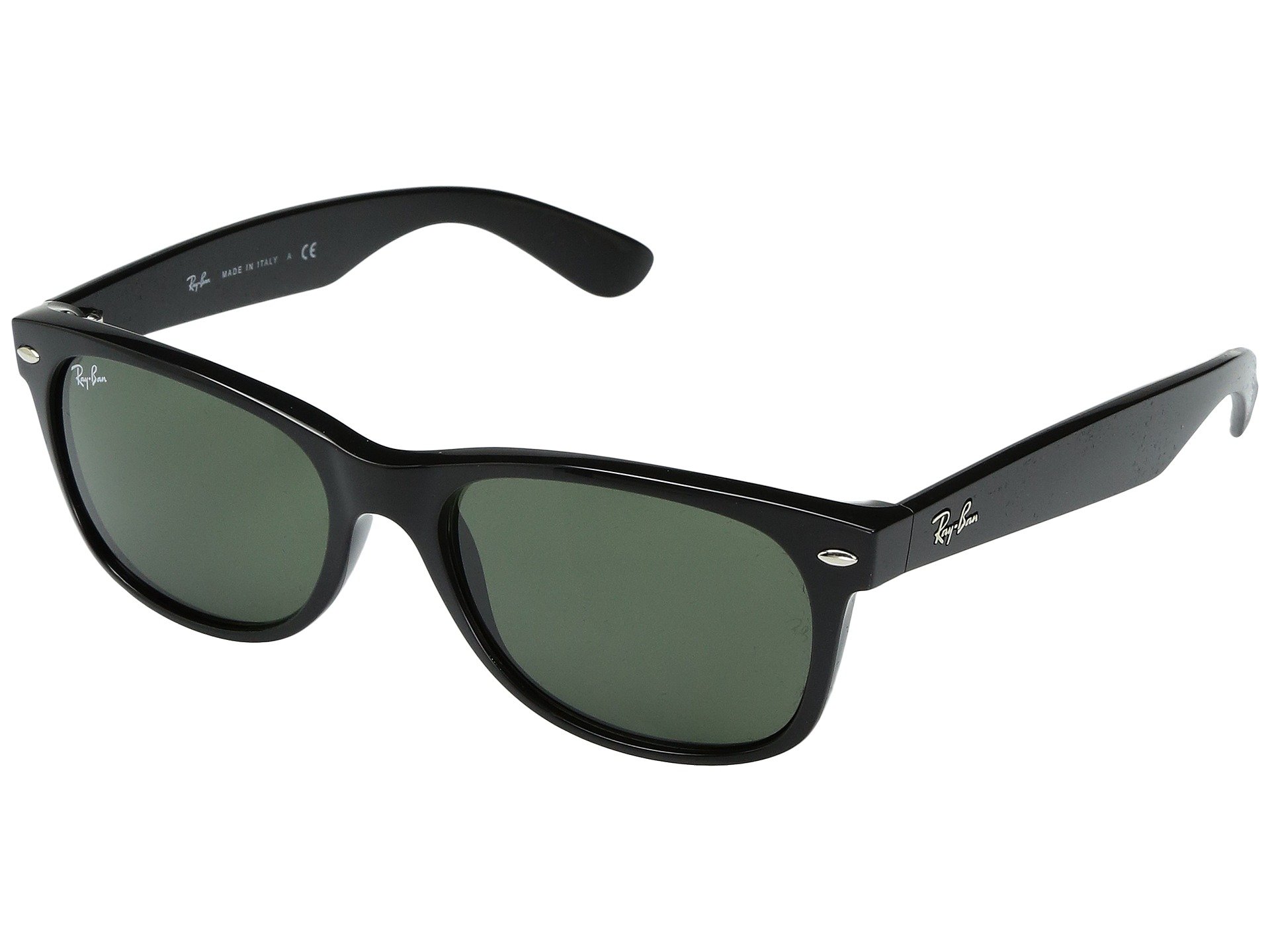 

Солнцезащитные очки Unisex Ray-Ban RB2132 New Wayfarer Sunglasses, цвет Black/G-15xlt Lens