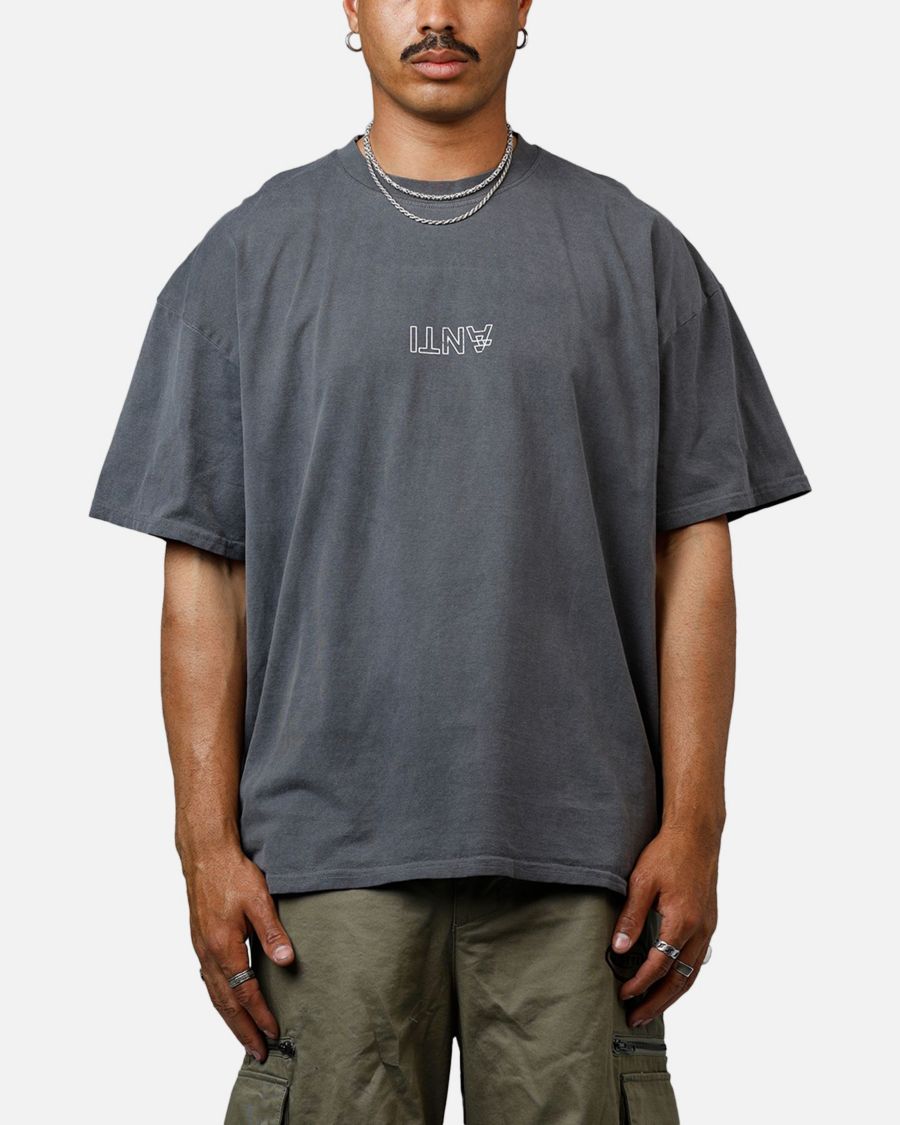 

Мужская футболка Truth In Chaos Heavyweight, серая, размер Medium The Anti Order, Sunfade grey, Серый, Мужская футболка Truth In Chaos Heavyweight, серая, размер Medium The Anti Order, Sunfade grey