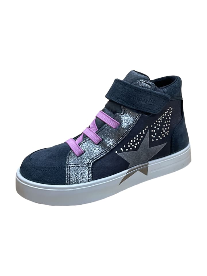 

Superfit Синие ботинки на липучках