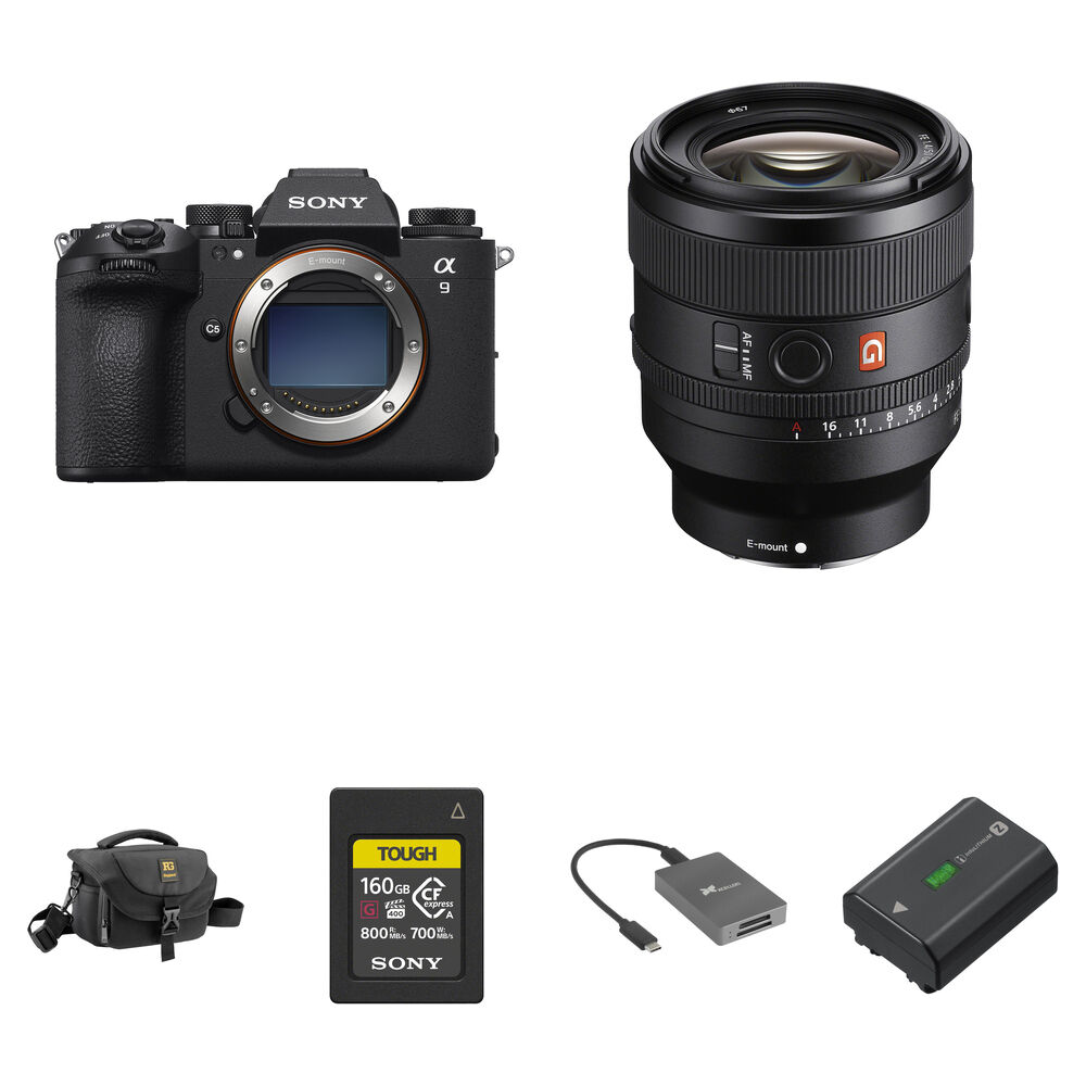 

Беззеркальная камера Sony a9 III Mirrorless Camera with 50mm f/1.4 Lens and