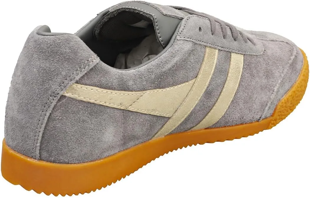 Кроссовки Gola Unisex Harrier Mirror Trainers, цвет пепельный/золотой/коричневый — фото 2