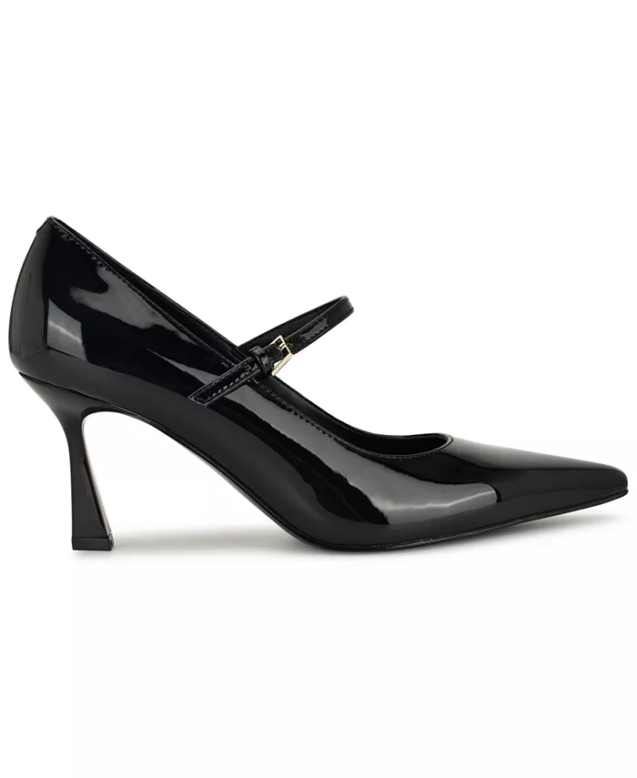 Женские туфли Krest Snip Toe в стиле Mary Jane Nine West, черный — фото 2