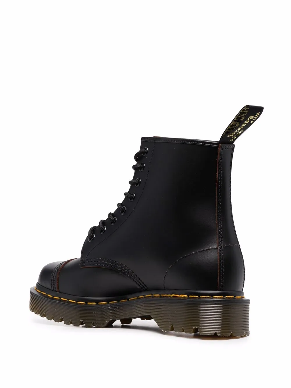 Мужские ботинки Dr. Martens Bex кожаные на шнуровке, черный — фото 3