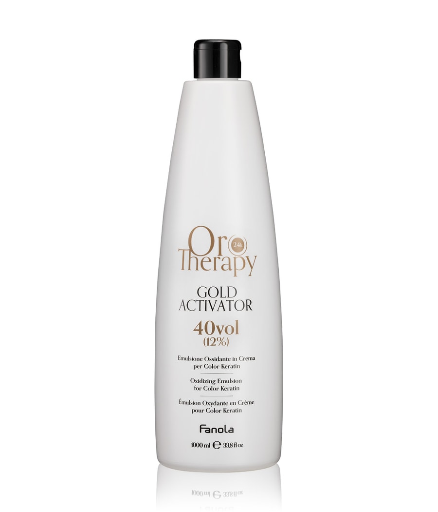 

Лосьон для волос Fanola Oro Therapy Gold Activator 12%, 1000 ml