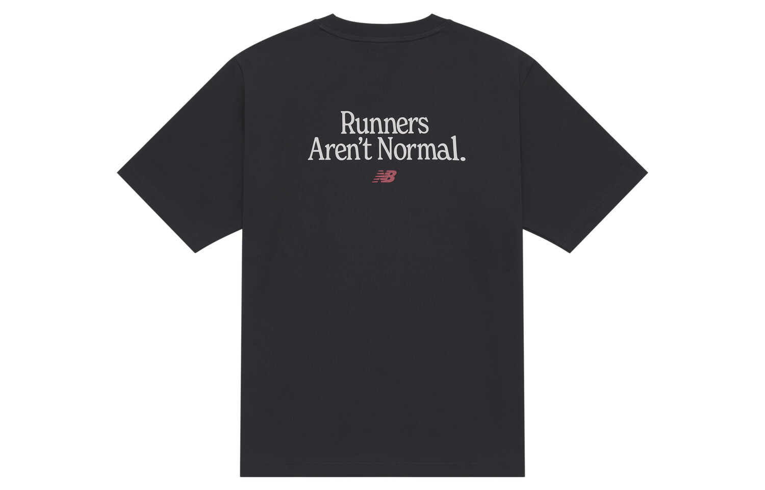 

Футболка Runners унисекс черная New Balance, черный