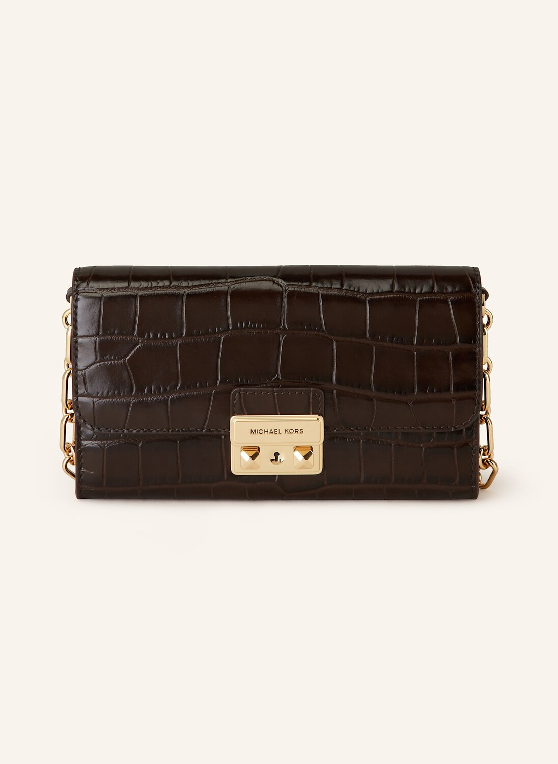 

Кошелек Tribeca, который можно повесить на шею. Michael Kors, коричневый
