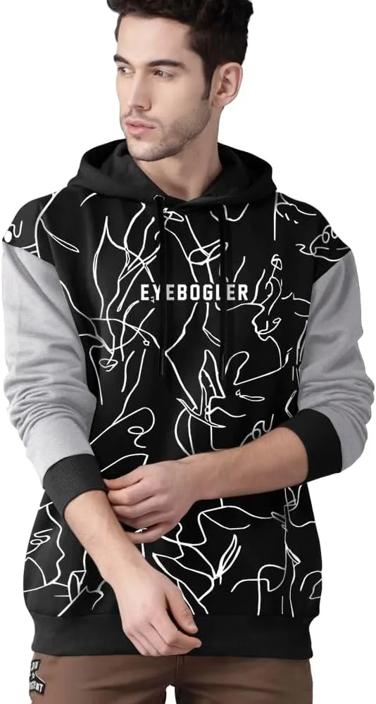 

Мужская толстовка с принтом из хлопковой смеси Noble Monk