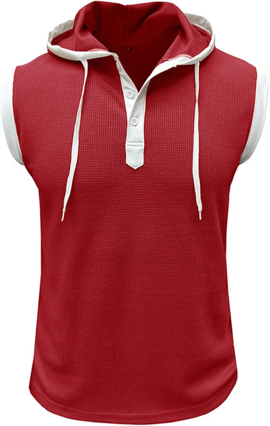 

Мужской безрукавный хенли Slim Fit для спортзала и пляжа CHXLQQX