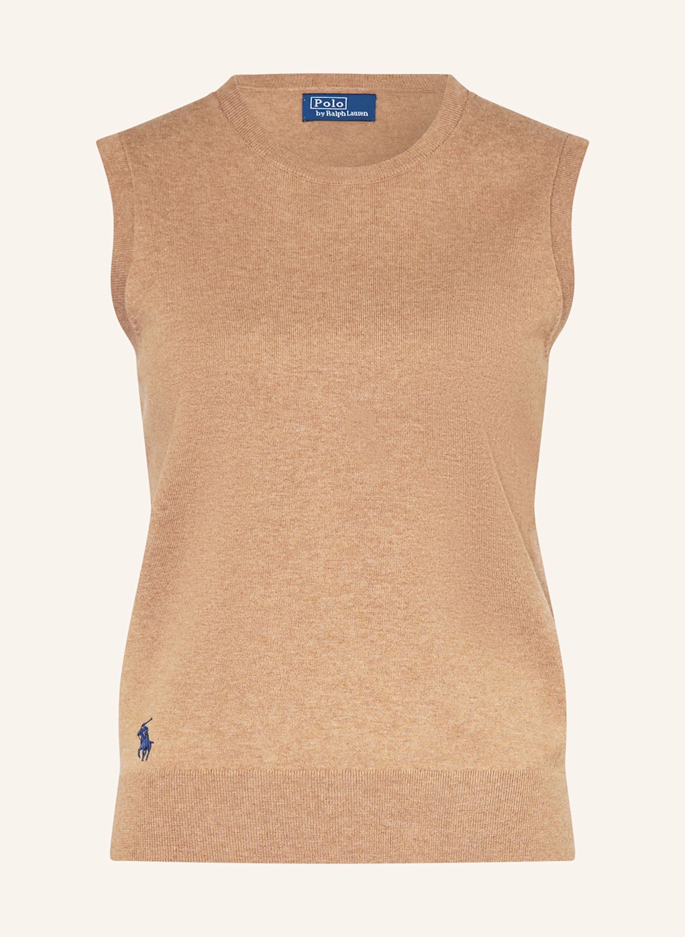 

Свитер жилет Polo Ralph Lauren, коричневый