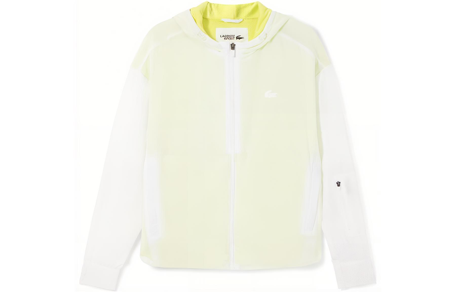 

LACOSTE Женская желто-белая куртка, Yellow White