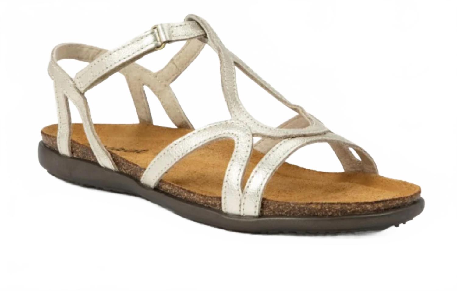 Женские кожаные сандалии Dorith Gold Radiant NAOT