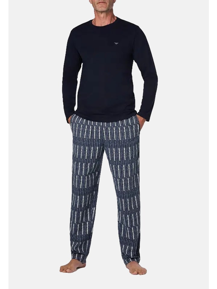 

Emporio Armani Синяя пижама