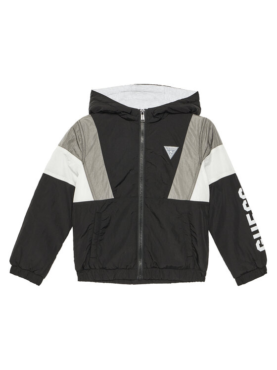 

Переходная куртка стандартного кроя L5YL02 WF090 Guess, черный