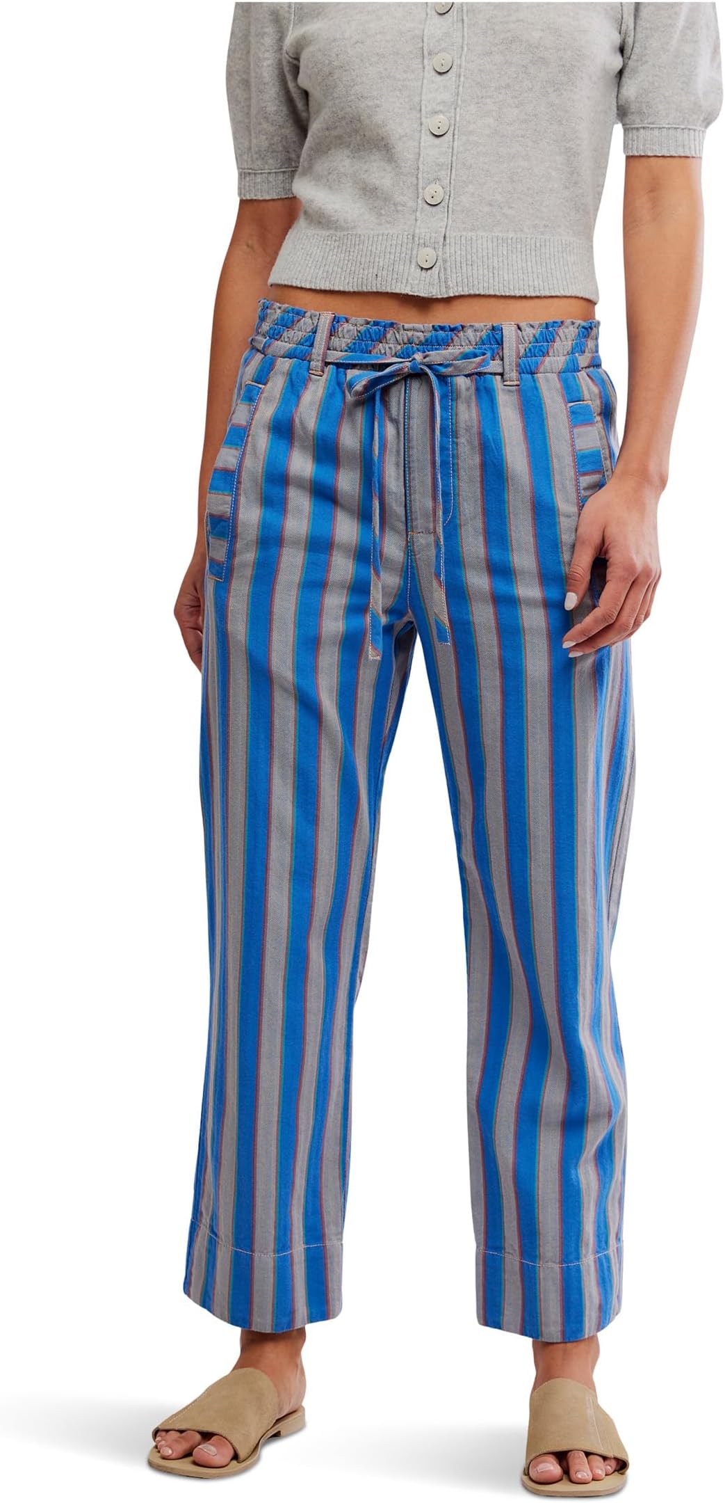 

Брюки Free People Marielle Pull-On Pants, Sapphire Combo