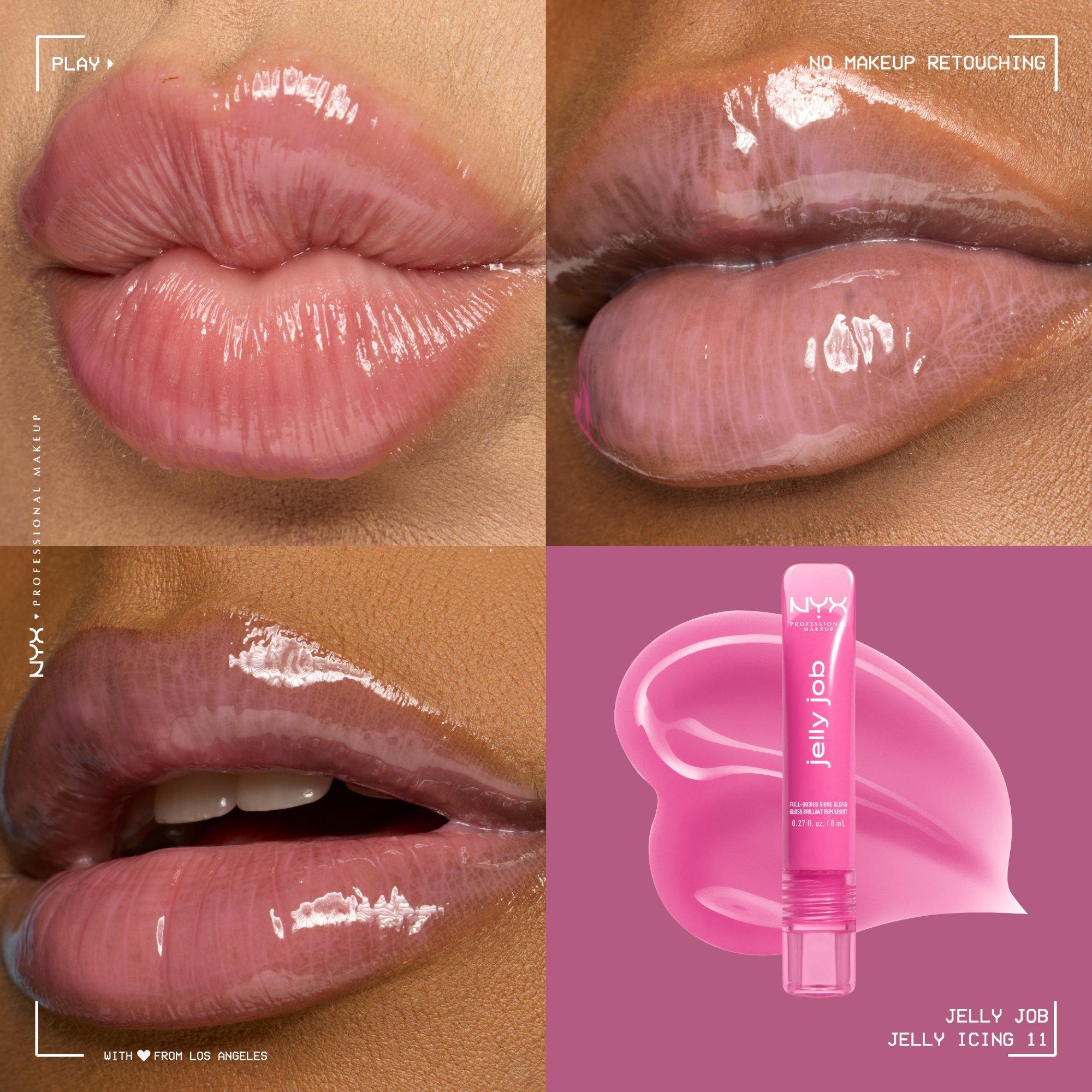 Блеск для губ NYX Professional Makeup Jelly Job, Jelly Icing, 7.5 мл — фото 4