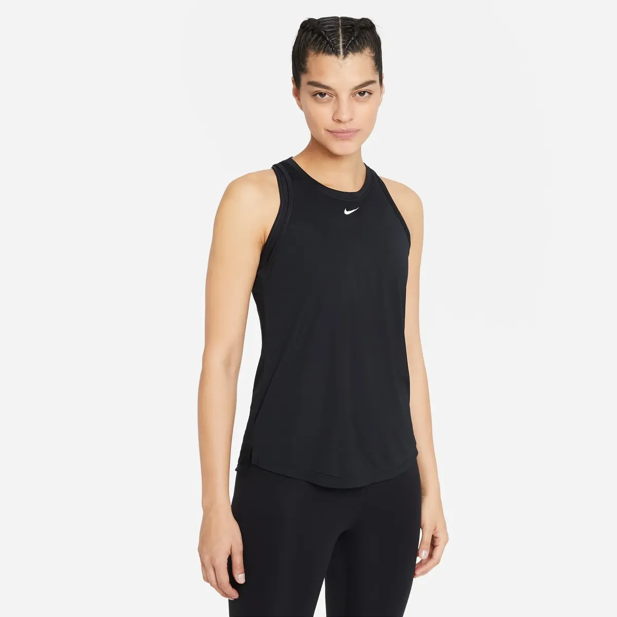 

Майка Nike "DRI-FIT ONE WOMEN'S STANDARD FIT TANK", черный