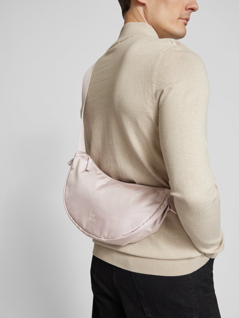

Сумка через плечо с этикеткой Gotbag, сиреневый