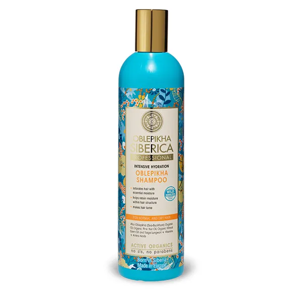 

Шампунь для нормальных и сухих волос Intensive Hydration Shampoo Oblepikha, 400 ml