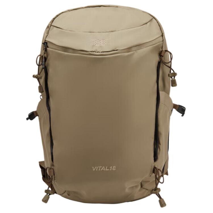 

KOLON SPORT 18-литровый походный рюкзак из ткани цвета хаки унисекс, Khaki
