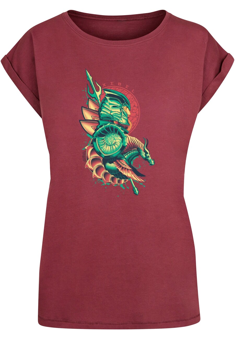 

Футболка ABSOLUTE CULT Shirt Aquaman - Xebel Crest, цвет cherry red